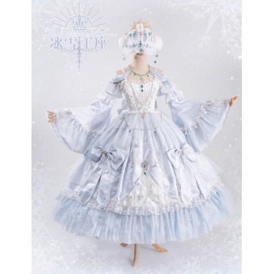 Bramble Rose The Throne Of Snow One Piece Set(Reservation/Full Payment Without Shipping)